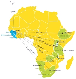 Ebola en toerisme in Afrika