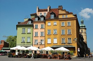 Imponerend Warschau en Krakau (oud)