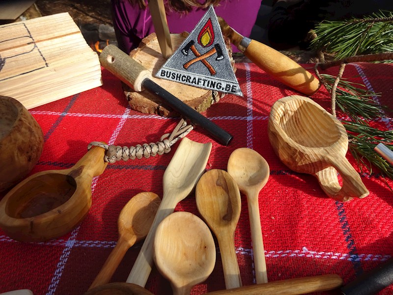 Workshop houten lepel snijden (kuksa)