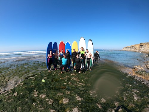 Surfsfeer in Portugal