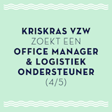 Vacature: office manager & logistiek ondersteuner (4/5e)