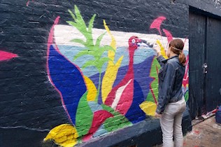 Graffitikunst en street art in Gent