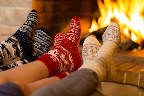 Wintersfeer in de Franse Ardennen 